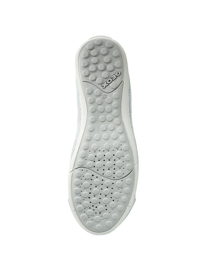 Ballerines Geox J Piuma Ball D J42B0D 000TC C1007 Argent chaussures