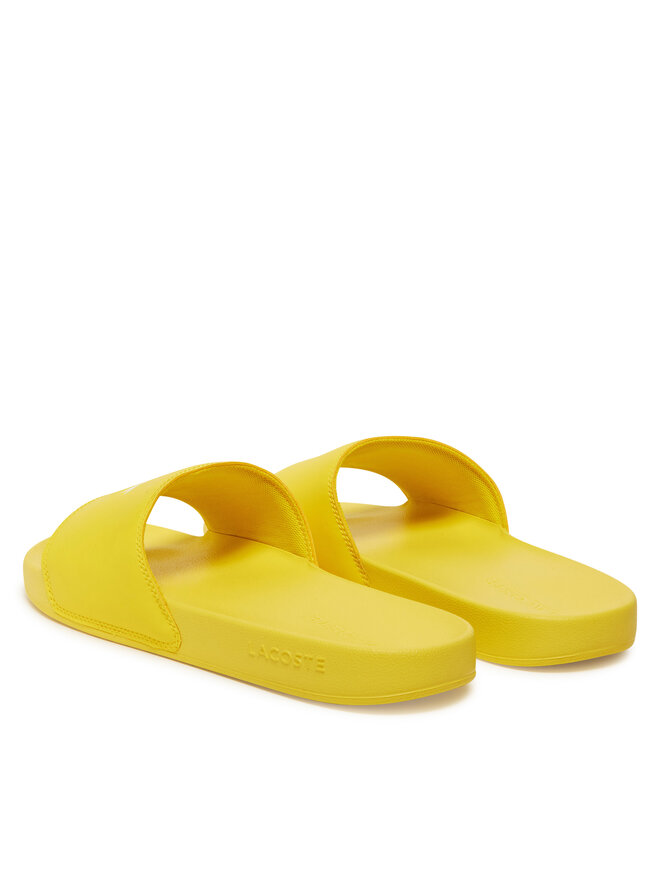 Lacoste Nazouváky Lacoste Serve Sliders 7-49CMA0041 Žlutá
