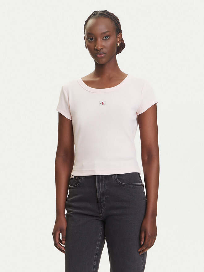 Calvin Klein Jeans Calvin Klein Jeans T-Shirt LV047C200G Rosa Slim Fit