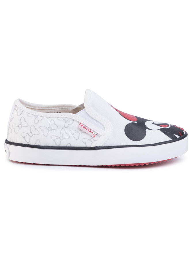Geox Teniszcipő Geox J Kilwi G. H J02D5H 000AN C0050 S Fehér