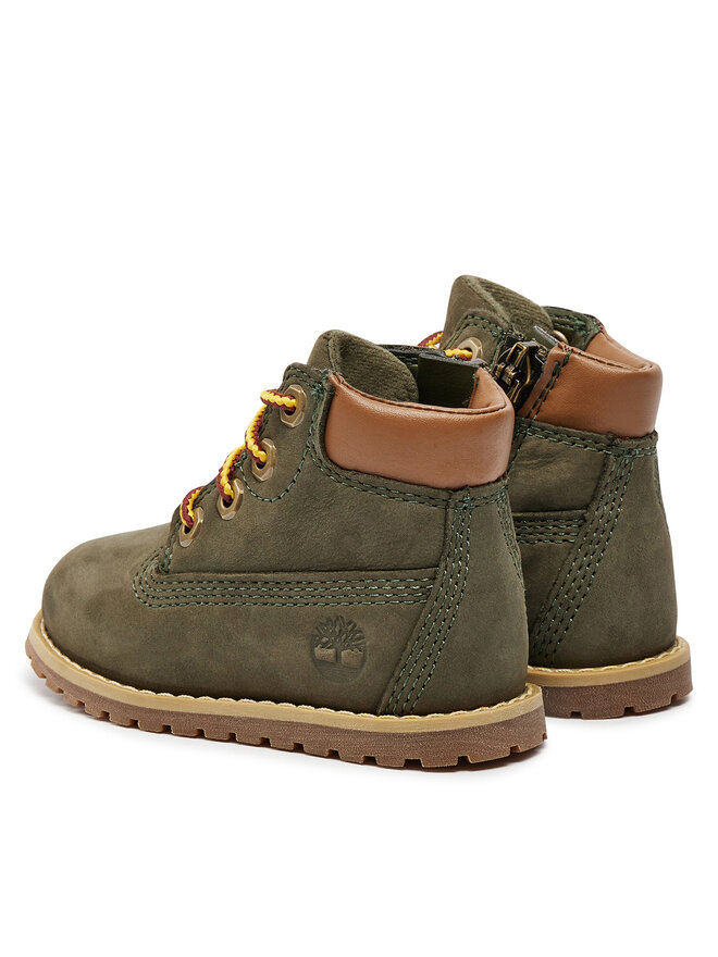 Timberland Botines planos Timberland Pkey Pine 6In Boot TB1A1VOSA581 Verde