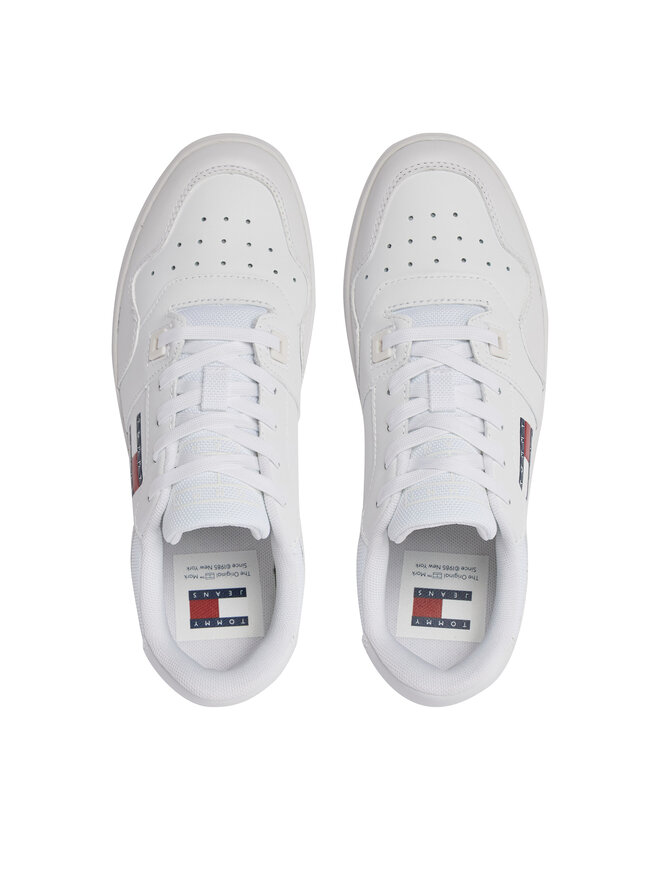 Tommy Jeans Sneakers Tommy Jeans Tjw Retro Basket Ess EN0EN02505 Alb