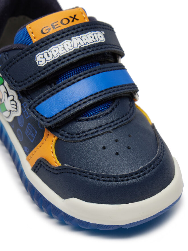 Geox Sneakersy Geox B Lightyloo Boy B465ZC 000BC C4226 Granatowy