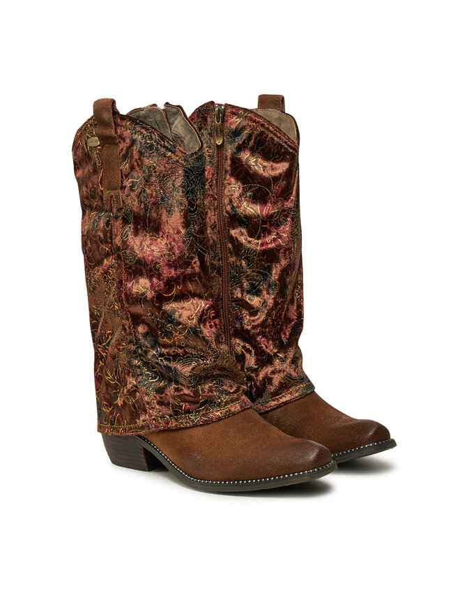 Laura Vita Cowboystiefel Laura Vita Ercwinao 22 Braun