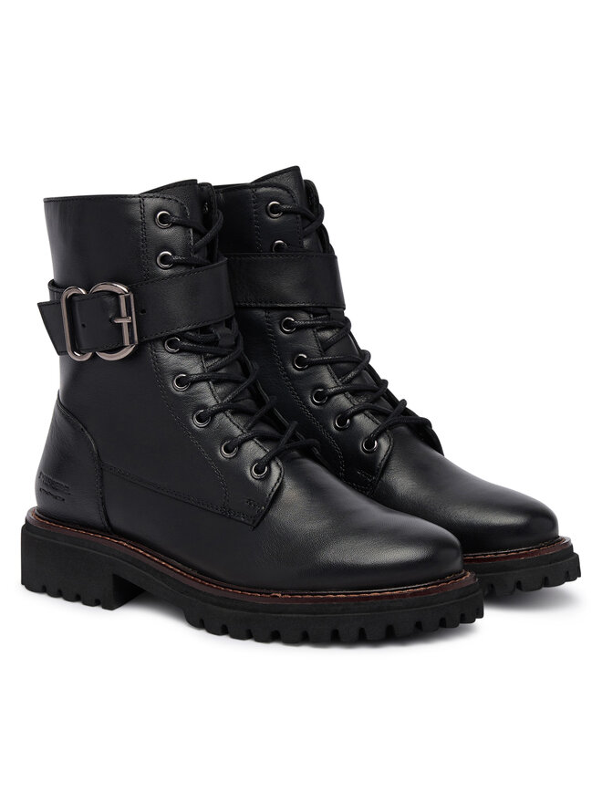 Josef Seibel Schnürstiefeletten Josef Seibel Rachel 04 89104-VL68 Schwarz