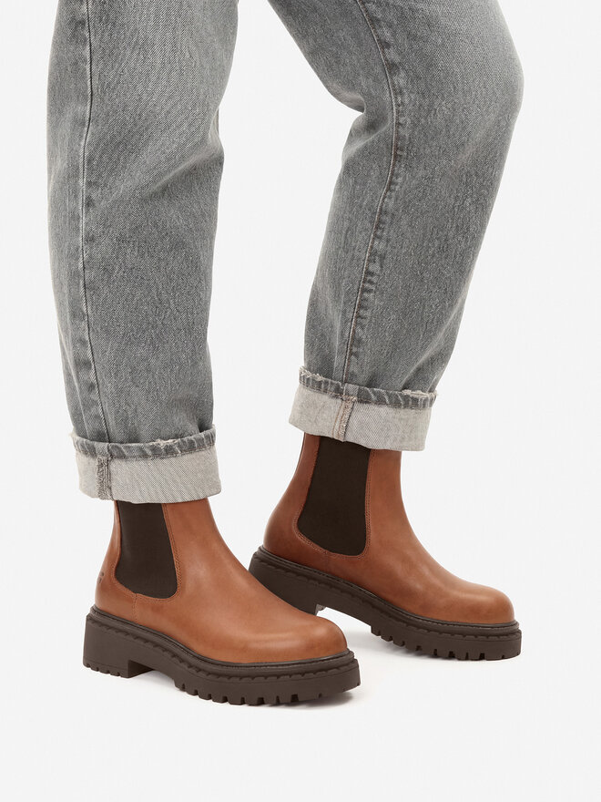 G-STAR Klassische Stiefeletten G-STAR EO-DAMLA-25FW26 Braun