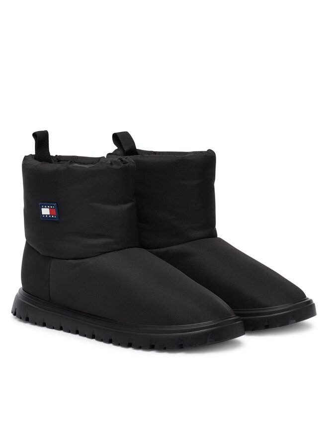 Tommy Jeans Schneeschuhe Tommy Jeans Tjw Snow Boot EN0EN02823 Schwarz