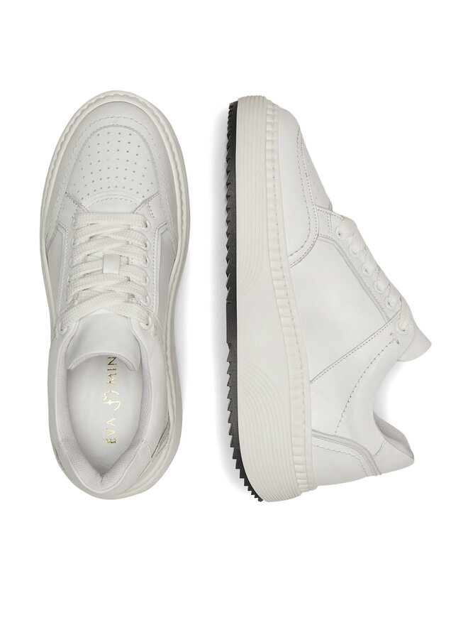 Eva Minge Sneakers Eva Minge VANESSA-0481 Alb