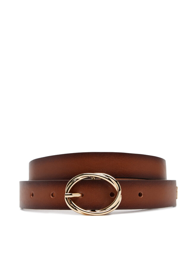 Tommy Hilfiger Moteriškas Diržas Tommy Hilfiger Th Chic 2.5 Burnished AW0AW17252 Ruda