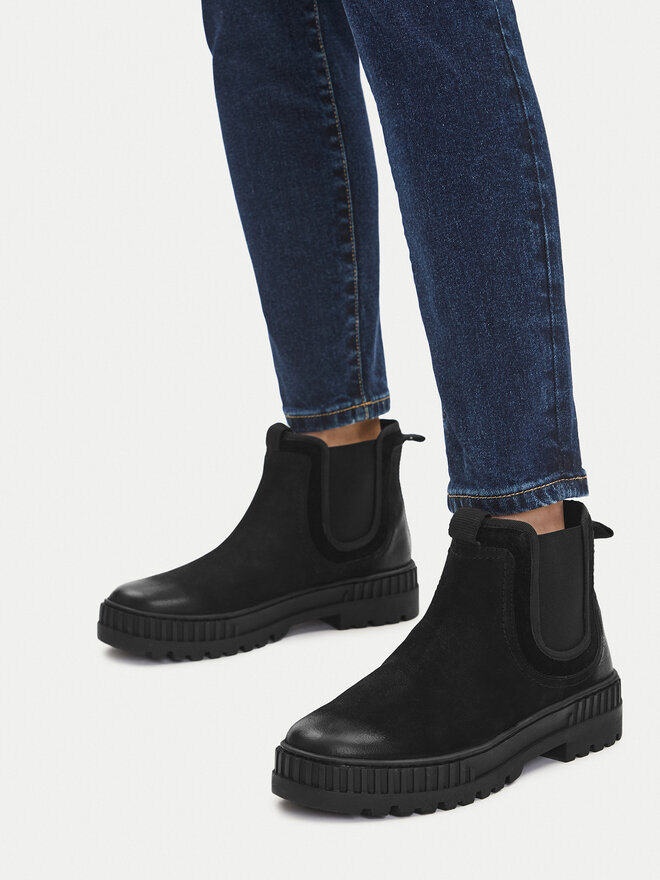 Lasocki Klassische Stiefeletten Lasocki CEO-WI23-N-PUSZAN-01 Schwarz