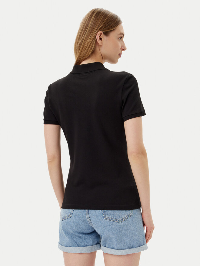 Lacoste Lacoste Polo marškinėliai PF5462 Juoda Slim Fit