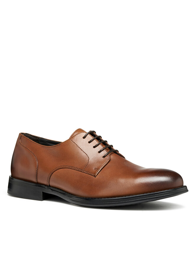 Geox Nizki čevlji Geox U Barberigo U56MBC 00043 C6610 Rjava