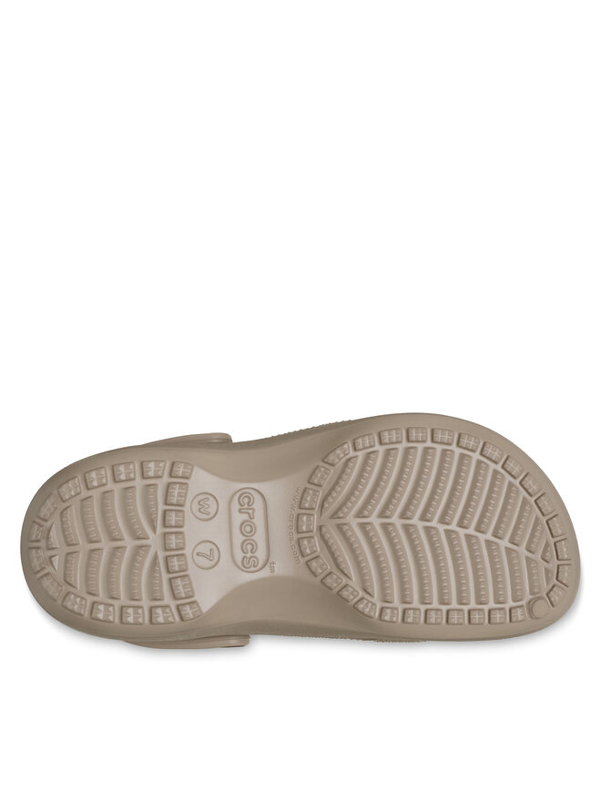 Crocs Şlapi Crocs Classic Platform Clog 206750 Bej