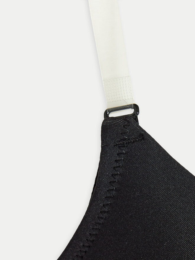 Hunkemöller Hunkemöller Бюстгальтер push-up Transparent Back 202117 Чорний