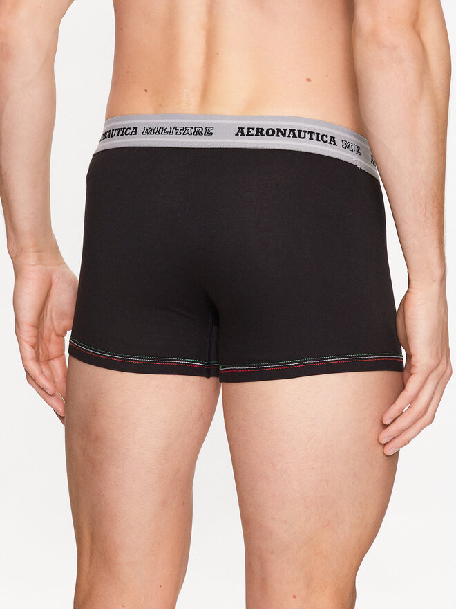 Aeronautica Militare Aeronautica Militare Σετ μποξεράκια 2 τμχ. AM1UBX003 Μαύρο