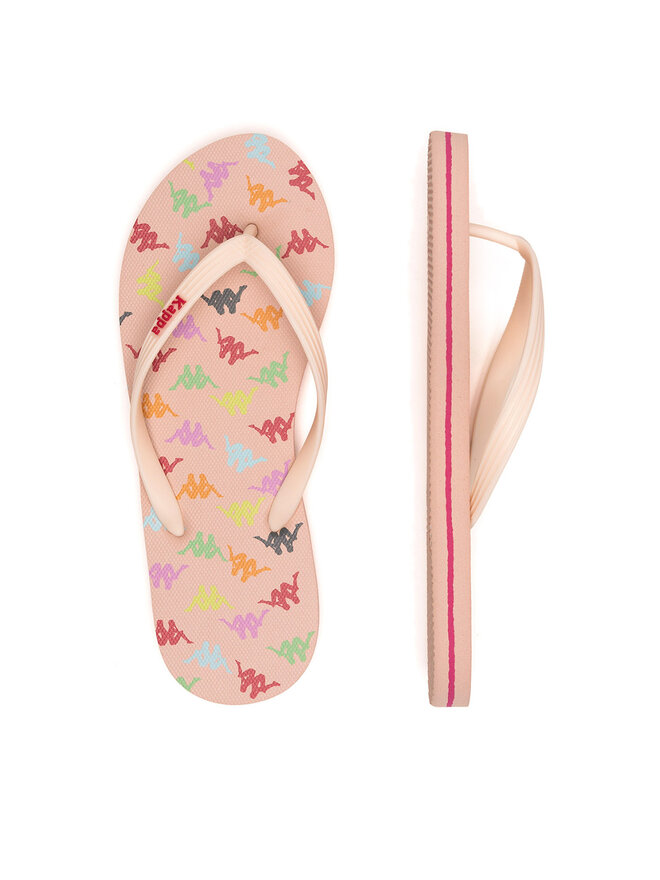 Kappa Japonki Kappa 351C22W Pink Soft - Fuchsia Fragola - Pink Fuchsia Kolorowy
