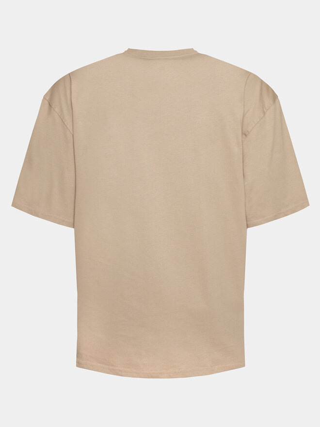 Alpha Industries Alpha Industries Marškinėliai Essentials 146504 Smėlio Relaxed Fit