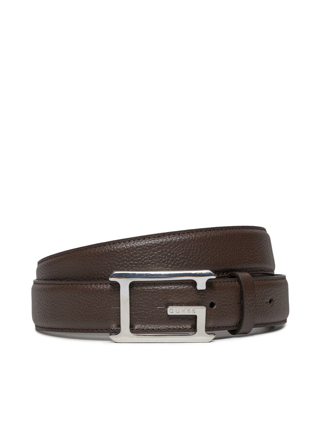 Guess Pasek Męski Guess Not Coordinated Belts BM7800 P4130 Brązowy