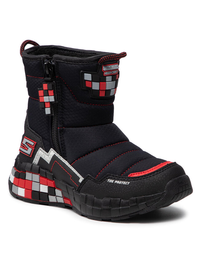 Skechers Schneeschuhe Skechers Cuboforce 402198L/BKRD Schwarz
