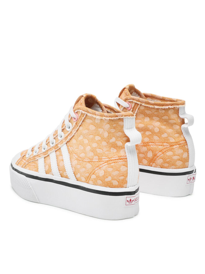 adidas Sneakers adidas Disney Nizza Platform Mid GZ1657 Orange