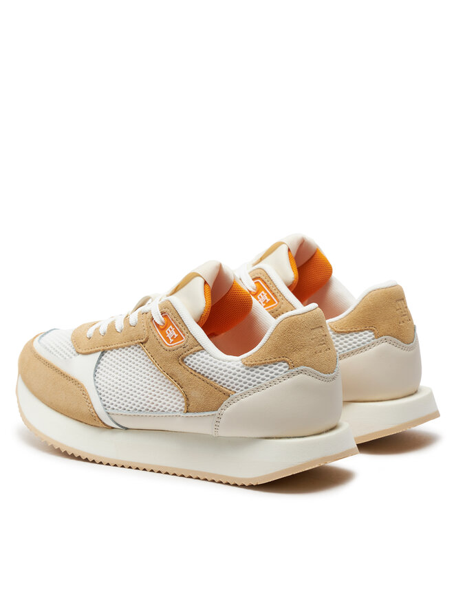 Tommy Hilfiger Сникърси Tommy Hilfiger Essential Elevated Runner FW0FW07700 Екрю