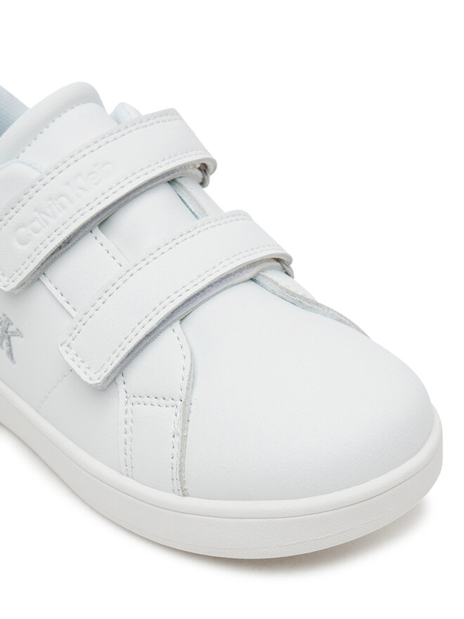 Calvin Klein Jeans Sneakersy Calvin Klein Jeans Low Cut Velcro Sneaker V1A9-82007-1355 S Biały