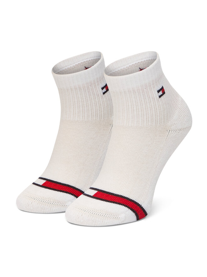 Tommy Hilfiger 2er-Set hohe Kindersocken Tommy Hilfiger 100002319 Weiß