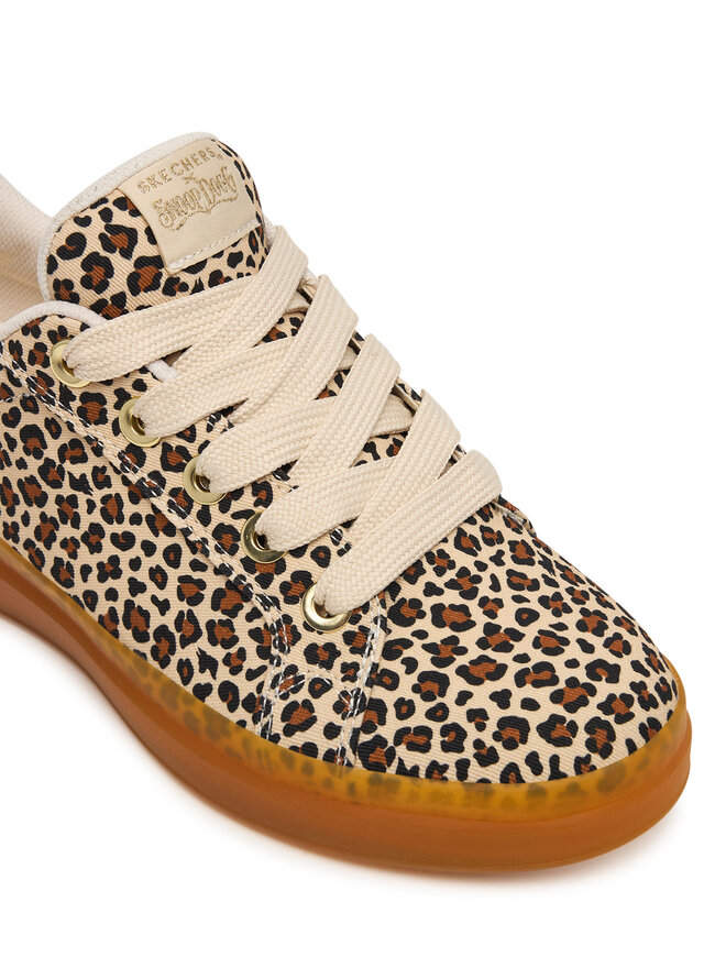 Skechers Sneakers Skechers Snoop Dogg: Courtside - Nature Girlz 186104/NAT Braun