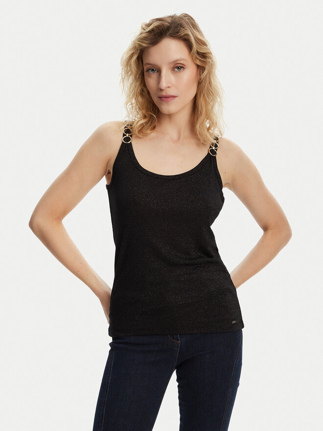 Morgan Morgan Top 251-DIDOA Črna Slim Fit