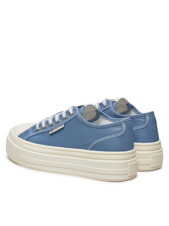 Tommy Jeans Trampki Tommy Jeans Foxing EN0EN02713 Niebieski