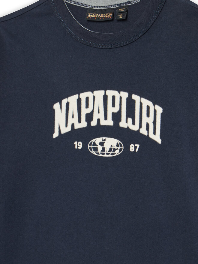 Napapijri Napapijri Marškinėliai S-Inot NP0A891F D Tamsiai mėlyna Regular Fit