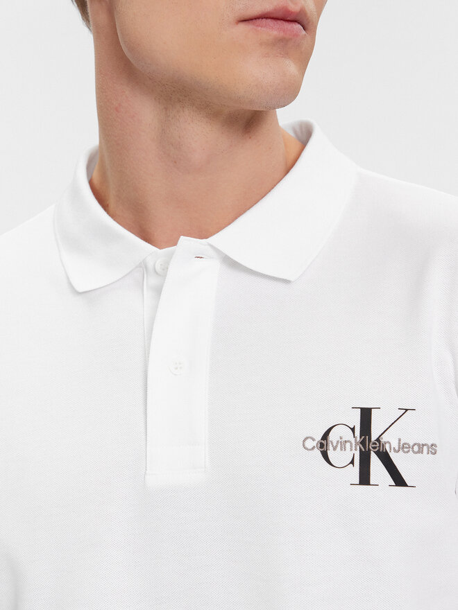 Calvin Klein Jeans Calvin Klein Jeans Poloshirt J30J323395 Weiß Regular Fit