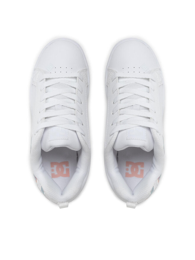 Sneakers DC Shoes Court Graffik 300678 Weiß | eschuhe.de