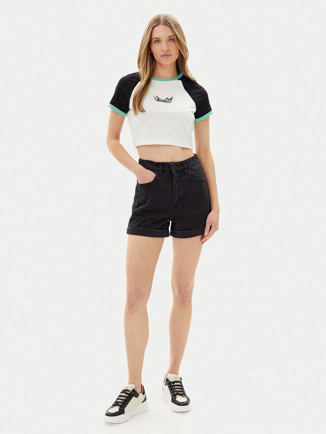 Volcom Volcom T-Shirt Alix 2 B3512506 Λευκό Slim Fit
