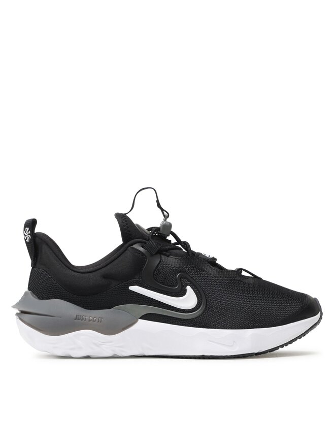Nike Маратонки за бягане Nike Run Flow (GS) DR0472 001 Черен