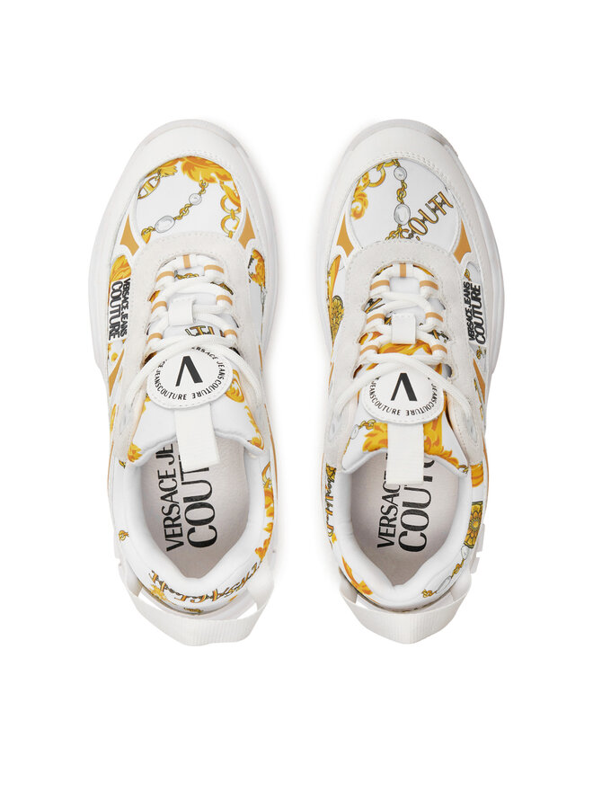 Versace Jeans Couture Sneakersy Versace Jeans Couture 77VA3SVG ZP321 Biały