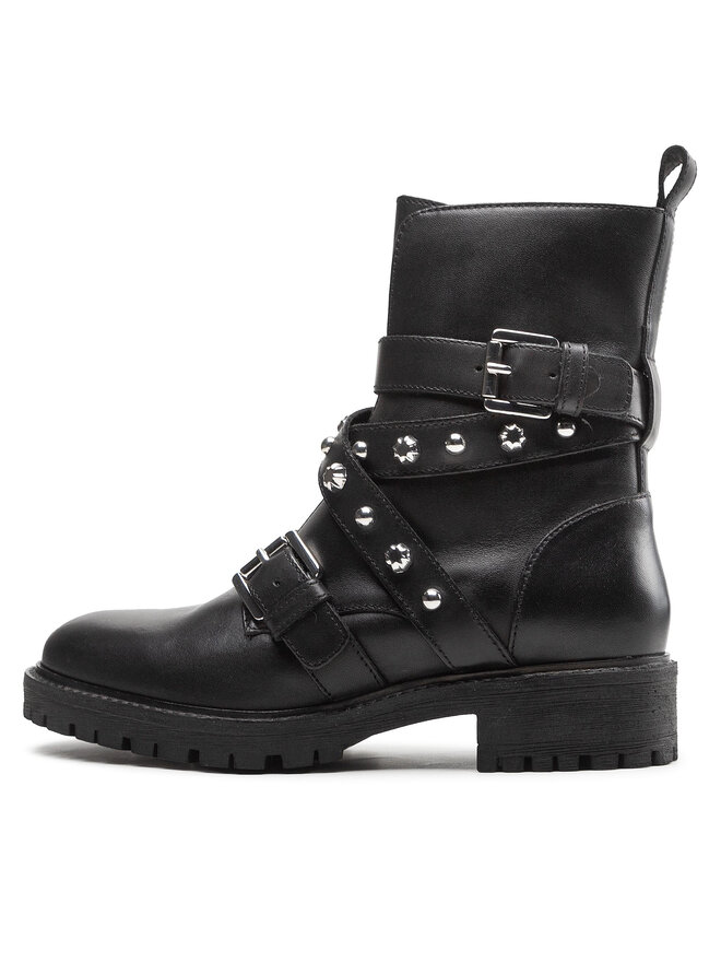 Geox Botine Geox D Hoara C D26FTC 00043 C9999 Negru