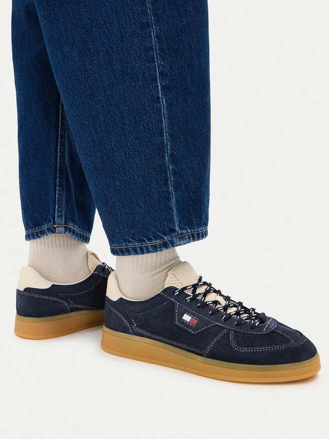Tommy Jeans Sneakers Tommy Jeans Mu The Greenwich Edge Suede EN0EN03050 Dunkelblau