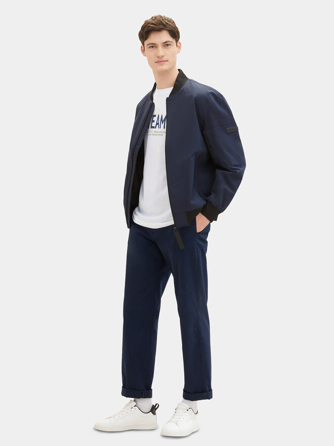 Tom Tailor Denim Tom Tailor Denim Camiseta 1040838 Blanco Regular Fit