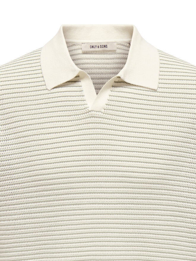 Only & Sons Only & Sons Polo marškinėliai Kian 22033457 Smėlio Relaxed Fit