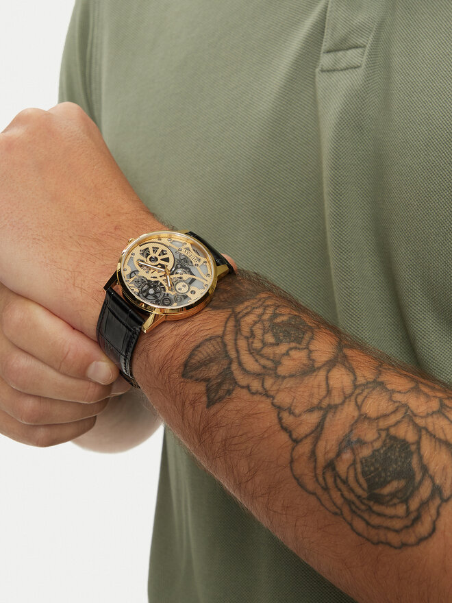 Guess Часовник Guess GW0570G1 Черен