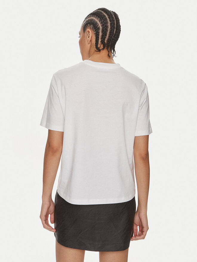 Patrizia Pepe Patrizia Pepe Camiseta 2M4389/J089-W103 Blanco Regular Fit