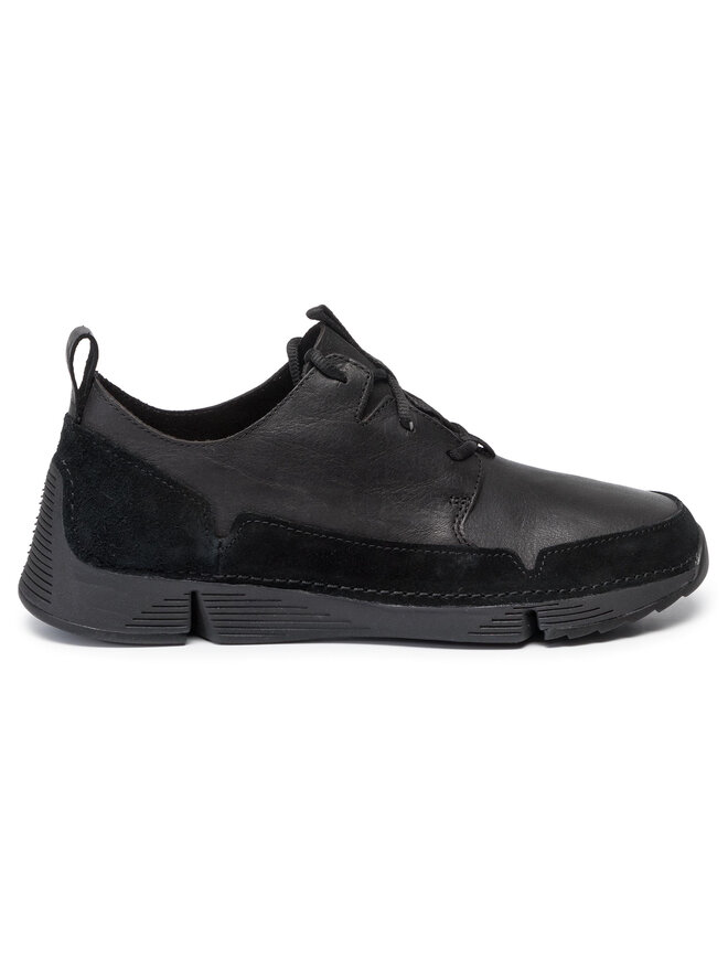 Clarks Zapatillas Bajas Para Hombre, Negro