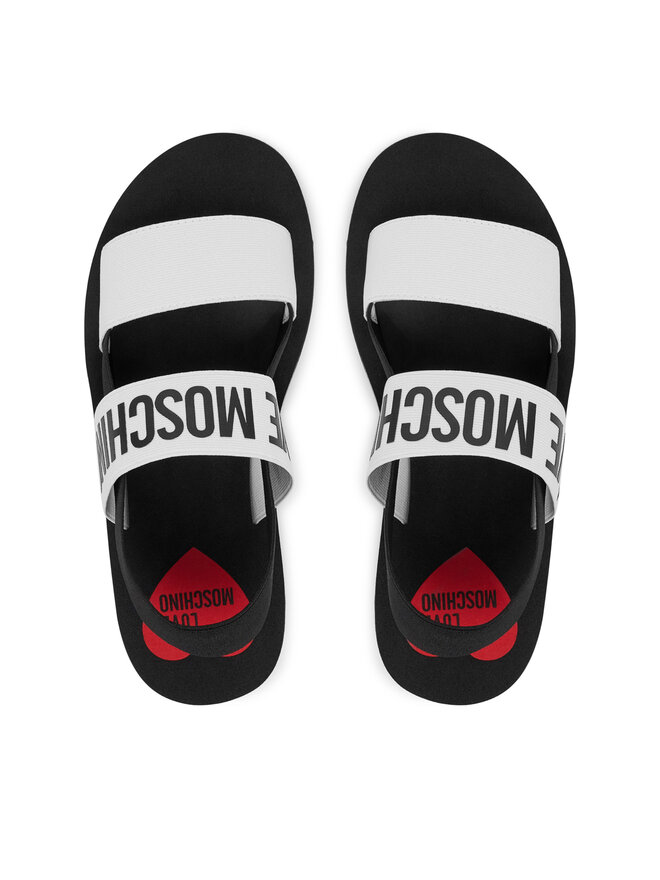LOVE MOSCHINO Босоніжки LOVE MOSCHINO JA16033G0MJN410A Білий