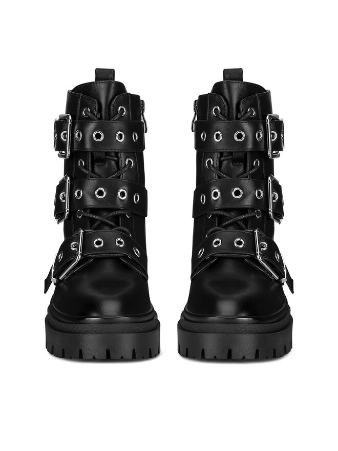DeeZee Schnürstiefeletten DeeZee HY8761-3 Schwarz