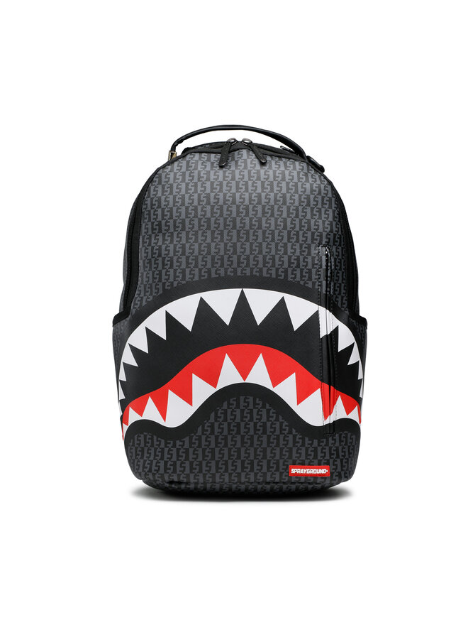 SPRAYGROUND Rucksack SPRAYGROUND Money Check Grey Dlx Backpack 910B4877NSZ Schwarz