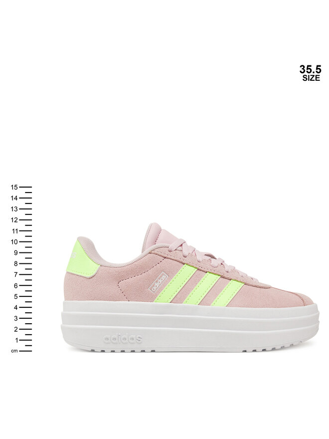 adidas Sneakersy adidas VL Court Bold JI1017 Ružová