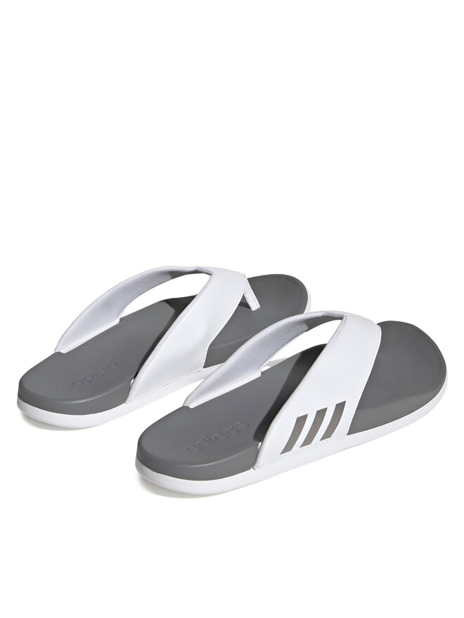Zehentrenner adidas Adilette Comfort Flip Flops HQ4459 WeiB eschuhe