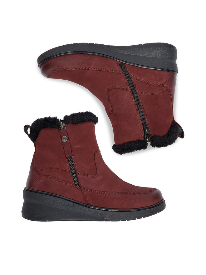 Go Soft Botines Go Soft CEO-WI23-NUREN-01 Guinda/burdeos