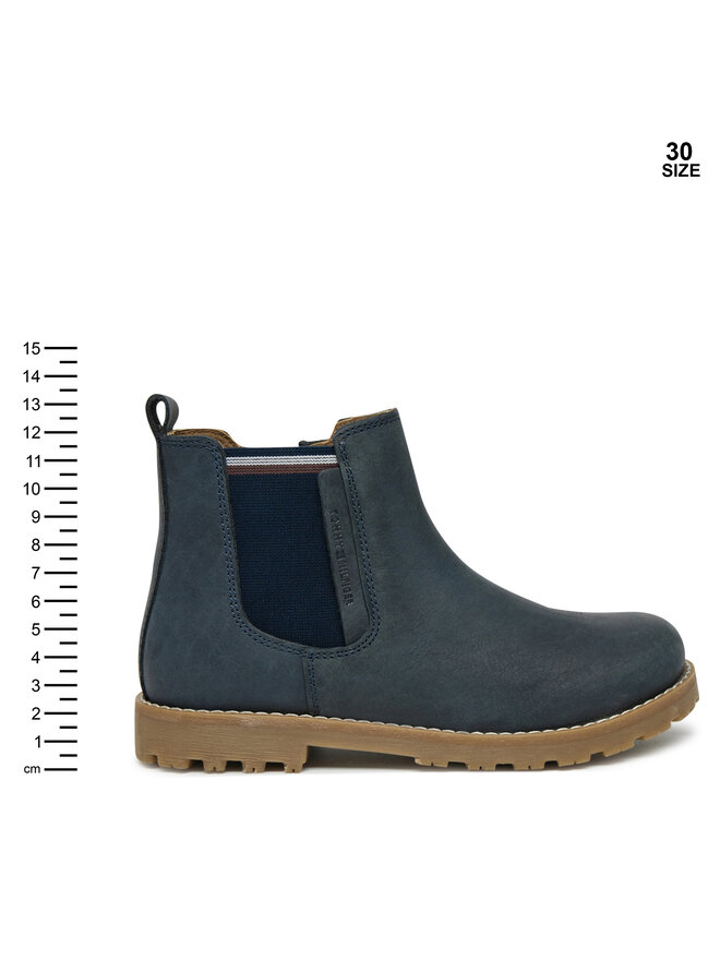 Tommy Hilfiger Μποτίνια Tommy Hilfiger T1X5-33700-0124 S Σκούρο μπλε